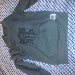 NFL Charcoal Hoodie with Emblem